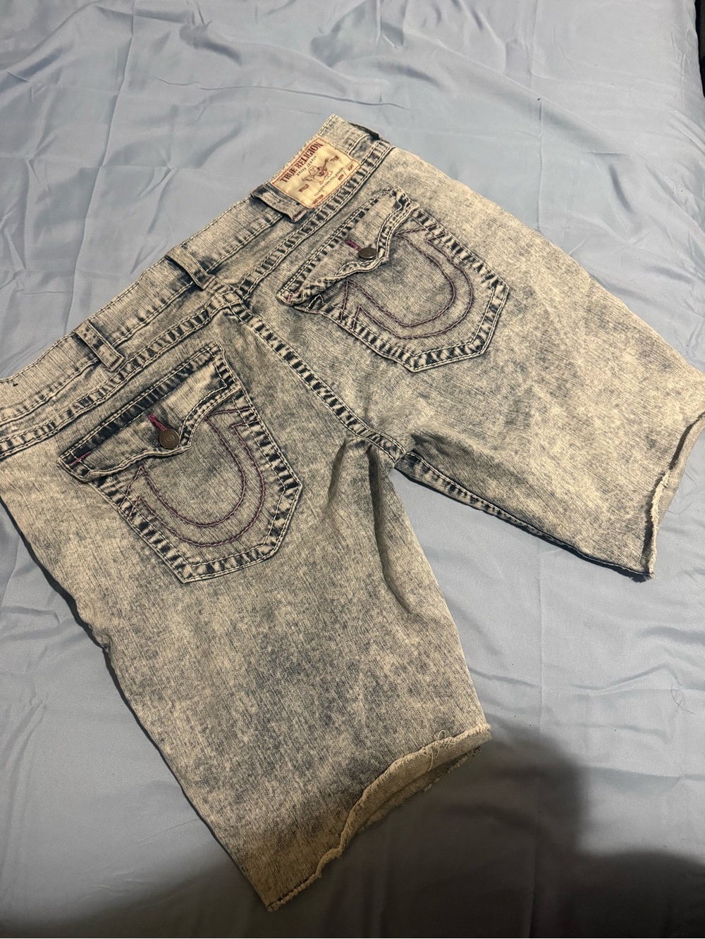 True religion denim shorts size 44